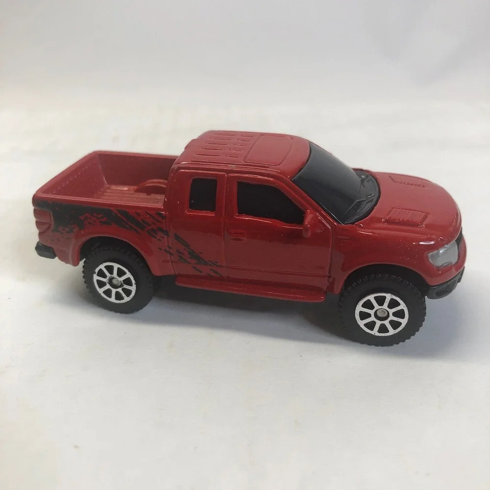 Maisto Ford F-150 SVT Raptor Red Diecast Toy Truck‎ 1:64 Scale Collectible